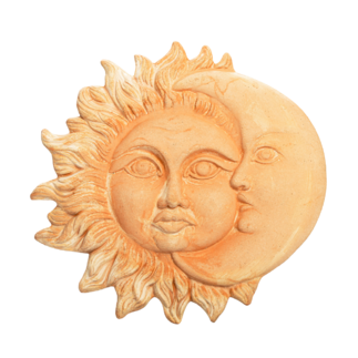 Slnko a mesiac dekorácia